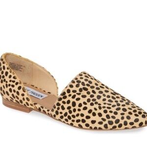Steve Madden Women's D’Orsay Leopard Print Flats